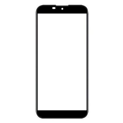 Replacement Front Glass For I Kall Z4 Plus Black By - Maxbhi Com
