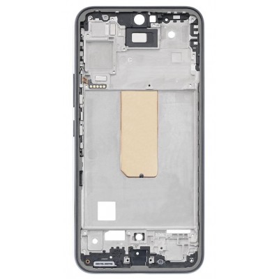 Lcd Frame Middle Chassis For Samsung Galaxy A54 Black By - Maxbhi Com