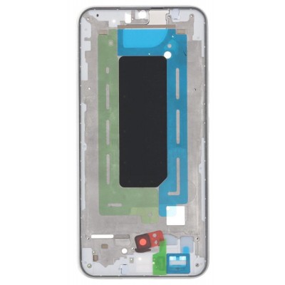 Lcd Frame Middle Chassis For Samsung Galaxy A34 5g Silver By - Maxbhi Com