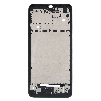 Lcd Frame Middle Chassis For Samsung Galaxy A04 Black By - Maxbhi Com