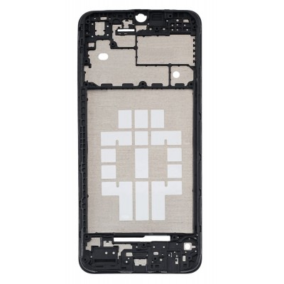 Lcd Frame Middle Chassis For Samsung Galaxy A04 Black By - Maxbhi Com