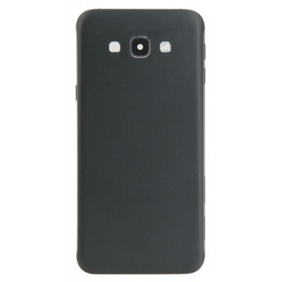 Back Panel Cover For Samsung Galaxy A8 Duos Black - Maxbhi Com