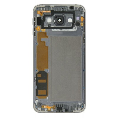 Back Panel Cover For Samsung Galaxy A8 Duos Black - Maxbhi Com