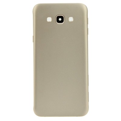 Back Panel Cover For Samsung Galaxy A8 Duos Gold - Maxbhi Com
