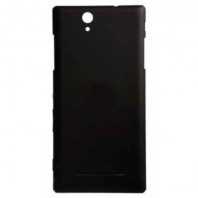 Back Panel Cover For Sony Xperia C3 Black - Maxbhi Com