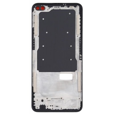 Lcd Frame Middle Chassis For Oppo A92s White By - Maxbhi Com