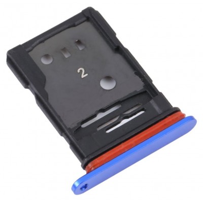 Sim Card Holder Tray For Tcl 10 Plus Black - Maxbhi Com