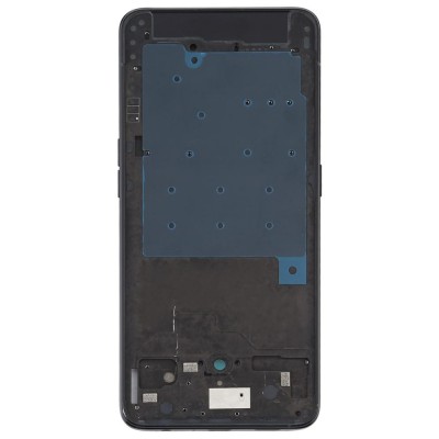 Lcd Frame Middle Chassis For Oppo Reno 5g Black By - Maxbhi Com