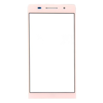 Replacement Front Glass For Huawei Ascend P6 Pink By - Maxbhi Com
