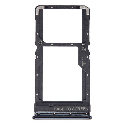 Sim Card Holder Tray For Xiaomi Poco X3 Pro Black - Maxbhi Com