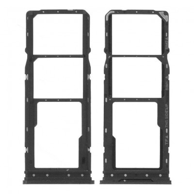 Sim Card Holder Tray For Tcl 408 Black - Maxbhi Com