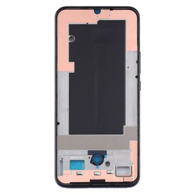 Lcd Frame Middle Chassis For Xiaomi Mi 10 Youth 5g Black By - Maxbhi Com