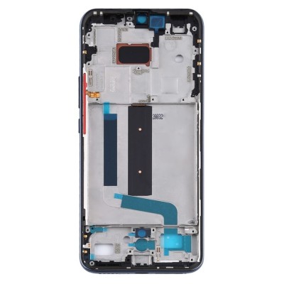 Lcd Frame Middle Chassis For Xiaomi Mi 10 Youth 5g Black By - Maxbhi Com