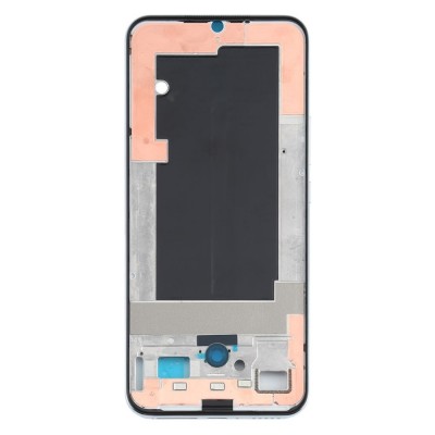 Lcd Frame Middle Chassis For Xiaomi Mi 10 Youth 5g White By - Maxbhi Com
