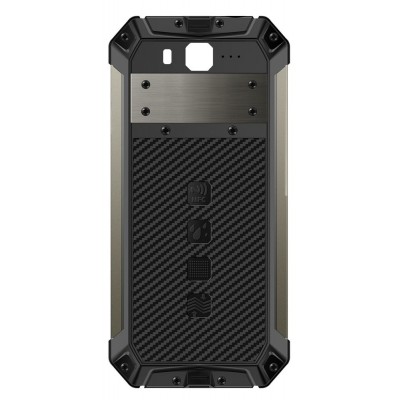 Back Panel Cover For Ulefone Power Armor 20wt Black - Maxbhi Com