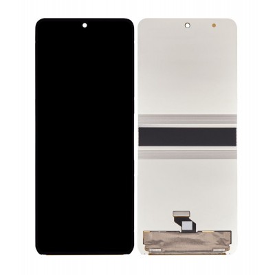 Lcd With Touch Screen For Motorola Razr 40 Ultra Black By - Maxbhi Com