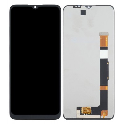 Lcd With Touch Screen For Tcl 20 Xe Black By - Maxbhi Com
