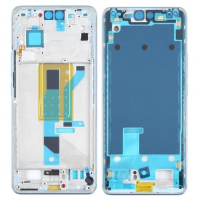 Lcd Frame Middle Chassis For Xiaomi 13 Lite Light Blue By - Maxbhi Com