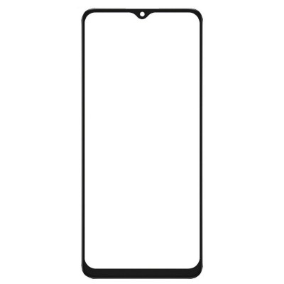 Replacement Front Glass For Tcl 408 Black By - Maxbhi Com