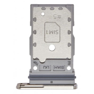 Sim Card Holder Tray For Samsung Galaxy S23 Ultra Cream - Maxbhi Com