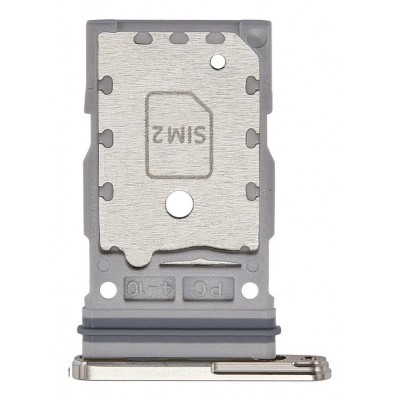 Sim Card Holder Tray For Samsung Galaxy S23 Ultra Cream - Maxbhi Com