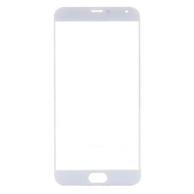 Replacement Front Glass For Meizu Mx5e White By - Maxbhi Com