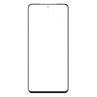 Replacement Front Glass For Oppo Reno10 Pro Plus Black By - Maxbhi Com