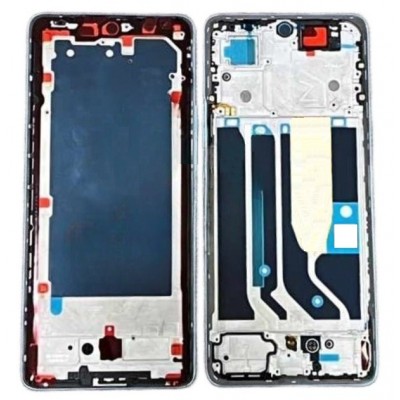Lcd Frame Middle Chassis For Oppo Reno10 Pro Plus Black By - Maxbhi Com