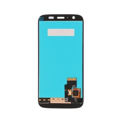 Lcd With Touch Screen For Motorola Moto G 16gb Black By - Maxbhi Com