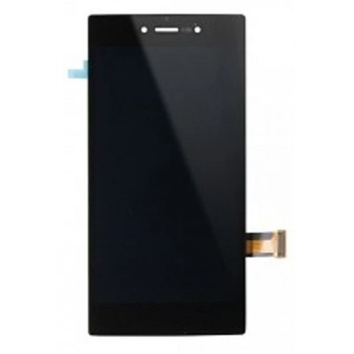 Lcd With Touch Screen For Wiko Highway Star 4g Black By - Maxbhi Com
