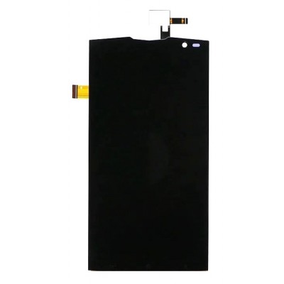 Lcd With Touch Screen For Leagoo Venture 1 Black By - Maxbhi Com
