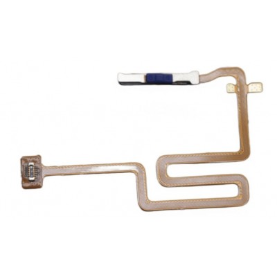 Fingerprint Sensor Flex Cable For Realme C31 Black By - Maxbhi Com