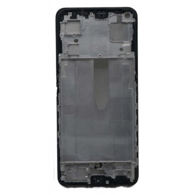 Lcd Frame Middle Chassis For Oppo Reno7 5g Black By - Maxbhi Com