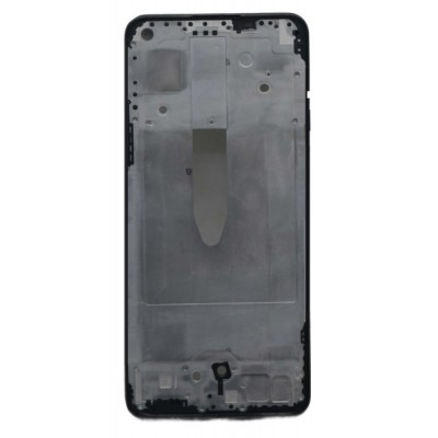 Lcd Frame Middle Chassis For Oppo Reno7 5g Black By - Maxbhi Com