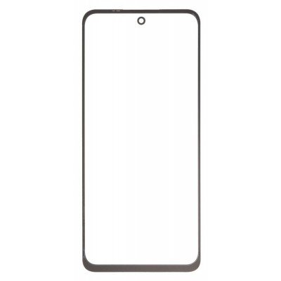 Replacement Front Glass For Motorola Moto G73 Black By - Maxbhi Com