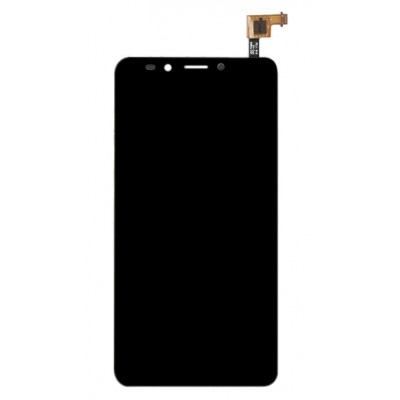Lcd With Touch Screen For Alcatel A7 Xl Black By - Maxbhi Com