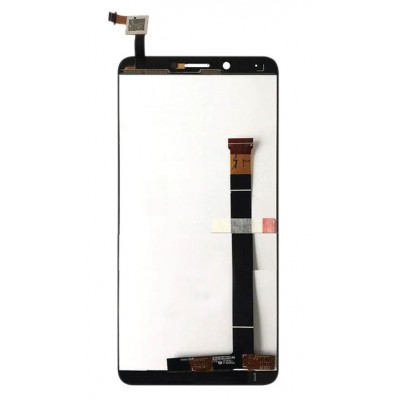Lcd With Touch Screen For Alcatel A7 Xl Black By - Maxbhi Com