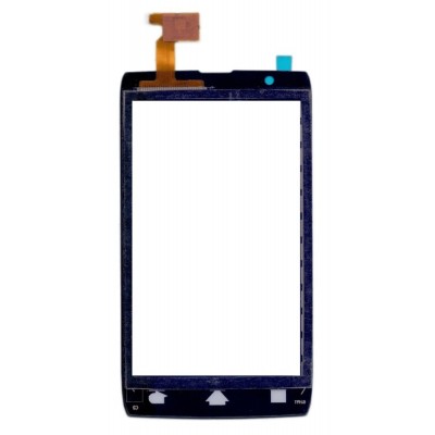Touch Screen Digitizer For Intex Cloud Y4 Plus Black By - Maxbhi Com