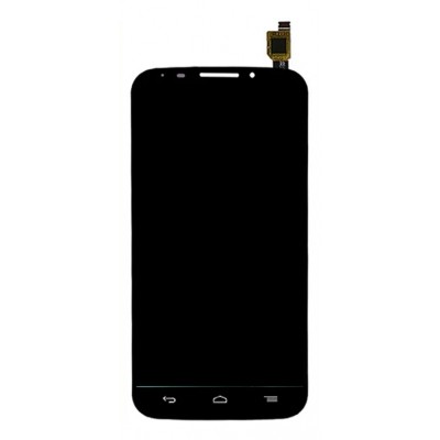 Lcd With Touch Screen For Vodafone Smart 4 Power Black By - Maxbhi Com