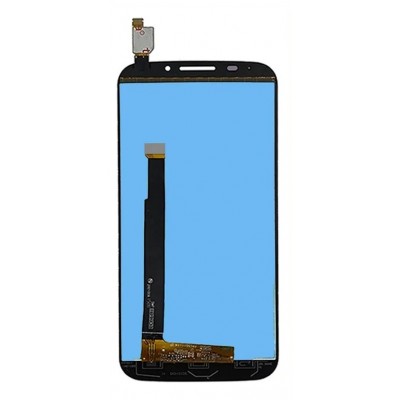 Lcd With Touch Screen For Vodafone Smart 4 Power Black By - Maxbhi Com