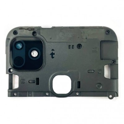 Camera Lens Glass with Frame for Infinix Smart HD 2021 Black