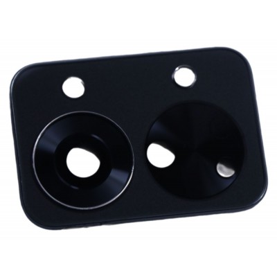 Camera Lens Glass With Frame For Oneplus Nord 2t 5g Black By - Maxbhi Com