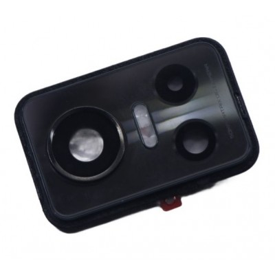 Camera Lens Glass With Frame For Realme Gt Neo 3 5g Black By - Maxbhi Com