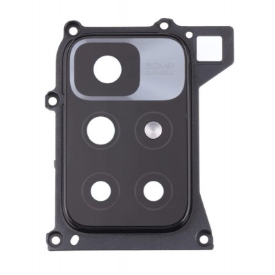 Camera Lens Glass With Frame For Xiaomi Redmi 10 Black By - Maxbhi Com