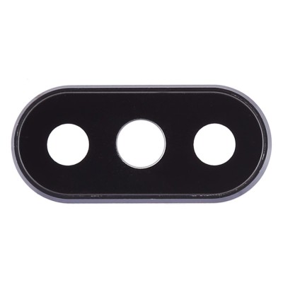 Camera Lens Glass With Frame For Xiaomi Redmi Note 5 Pro Black By - Maxbhi Com