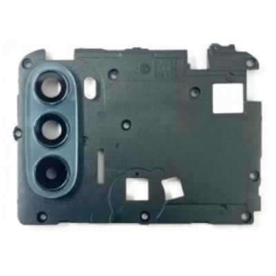 Camera Lens Glass with Frame for Motorola Moto G31 Black
