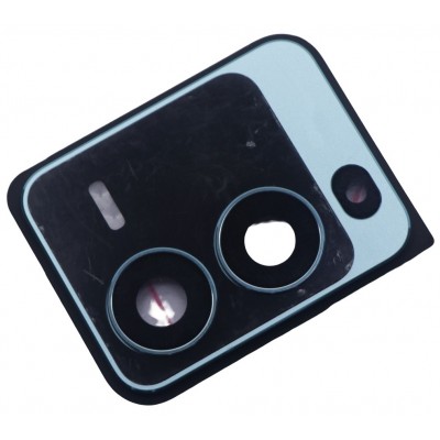 Camera Lens Glass With Frame For Vivo V25 Pro Blue By - Maxbhi Com