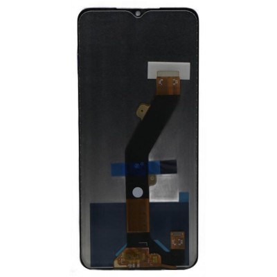 Lcd With Touch Screen For Itel P40 White By - Maxbhi Com