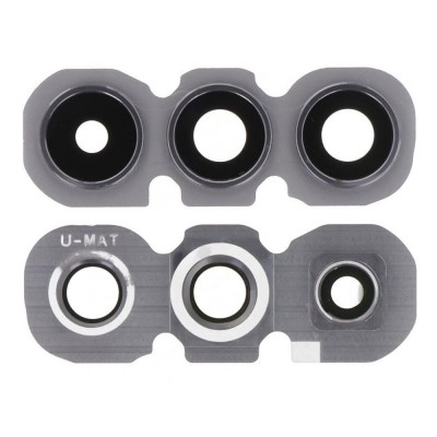Camera Lens Glass With Frame For Samsung Galaxy A34 5g Black By - Maxbhi Com