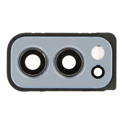 Camera Lens Glass With Frame For Oneplus Nord 2 5g Grey By - Maxbhi Com